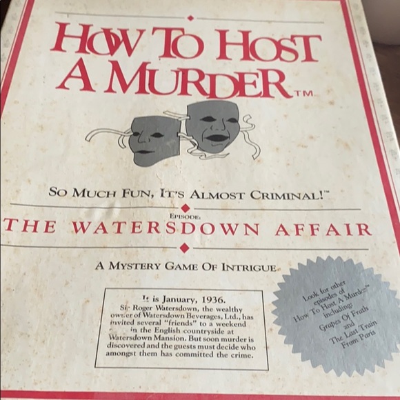 How to Host a Murder: The Watersdown Affair - Picture 1 of 1